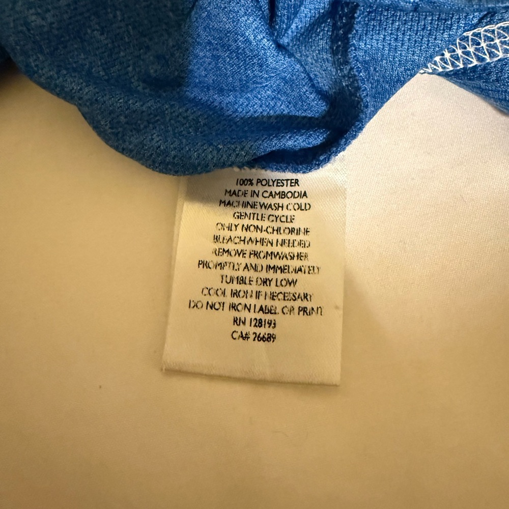 Ping Blue And Gray Performance Pullover - image 7